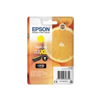 Epson 33XL - 8.9 ml - XL - yellow - original - blister - ink cartridge - for Expression Home XP-635, 830; Expression Premium XP-530, 540, 630, 635, 640, 645, 830, 900