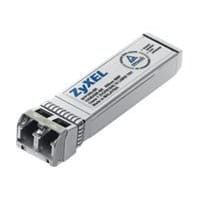 Zyxel SFP10G-SR - SFP+ transceiver module - 10 GigE - 10GBase-SR - LC multi-mode - up to 300 m - 850 nm - for Zyxel XGS1910-24, XGS1910-48