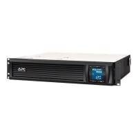 APC Smart-UPS C - UPS (rack-mountable) - AC 230 V - 600 Watt - 1000 VA - USB, serial - output connectors: 6 - 2U - black - with APC SmartConnect