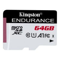 Kingston High Endurance - Flash memory card - 64 GB - A1 / UHS-I U1 / Class10 - microSDXC UHS-I