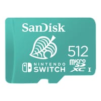 SanDisk Nintendo Switch - Flash memory card - 512 GB - UHS-I U3 / Class10 - microSDXC UHS-I