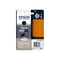 Epson 405XL - 18.9 ml - XL - black - original - blister with RF/acoustic alarm - ink cartridge - for WorkForce WF-7830, 7835, 7840; WorkForce Pro WF-3820, 3825, 4820, 4825, 4830 - Epson 405 XL