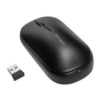 Kensington SureTrack Dual Wireless Mouse - Mouse - optical - 4 buttons - wireless - 2.4 GHz, Bluetooth 3.0, Bluetooth 5.0 LE - USB wireless receiver - black