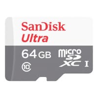 SanDisk Ultra - Flash memory card - 64 GB - Class 10 - microSDXC UHS-I
