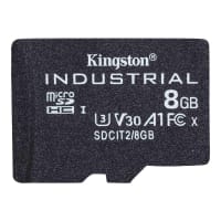 Kingston Industrial - Flash memory card - 8 GB - A1 / Video Class V30 / UHS-I U3 / Class10 - microSDHC UHS-I