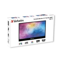 Verbatim PM-14 Portable Monitor 14 Inch Full HD 1080P 49590