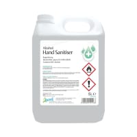 2Work Alcohol Hand Sanitiser 5 Litre (Pack of 2) 2W10116