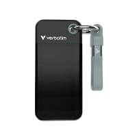 Verbatim Pocket SSD Keyring with Cable Attachment 1TB Black/Grey 32190