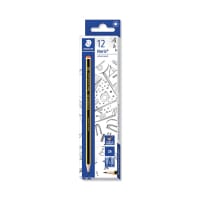 Staedtler Noris School 121 Graphite 2B Pencil (Pack of 12) 121-2B