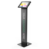 Compulocks iPad 10th-11th (A16) Gen, Apex Enclosure Brandable Floor Stand - Black