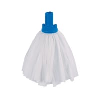 2Work Big White Mop Head Blue Pack of 10 2W10497