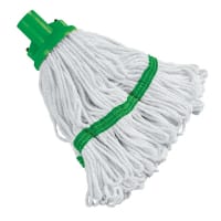 2Work Socket Mop Head 180g Green 2W10518