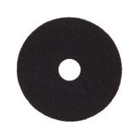 2Work Floor Pad Standard 15 Inch Black Pack of 5 2W13488