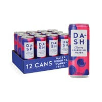 Dash Water Sparkling Water Cherry 330ml Can (Pack of 12) DBL420
