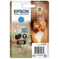 Epson 378XL Cyan Photo HD Inkjet Cartridge C13T37924010 - Epson 378 XL