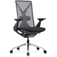 Fercula Executive High Back Mesh Chair Black