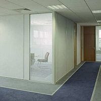 Logika 3000 Single Glazed Glass Office Partitioning System