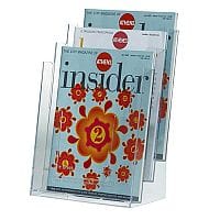 Q-Connect Literature Holder Three Pockets KF04188
