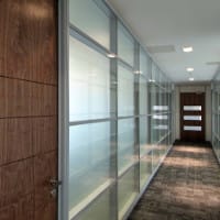 SAS SYSTEM 6000 Double Glazed Re-locatable Office Partitioning System