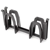 Ubin Joining Plastic Clip Holds Two Bings Black Single Pack