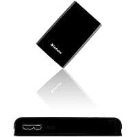 Verbatim Store n Go 1TB USB 3.0 Portable Hard Disk Drive Black - Fast and stylish - Includes Nero BackItUp and Green Button energy saving software - Plug-and-play
