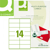 Q-Connect Laser Labels