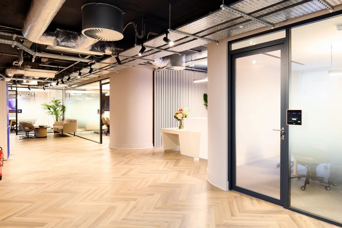 Completed office fit-out for Focus Capital Partners in Dublin