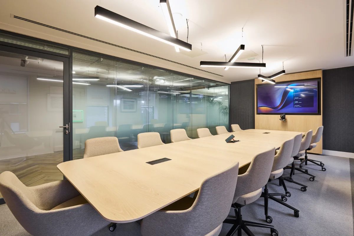 Focus Capital Partners fit-out, private offices