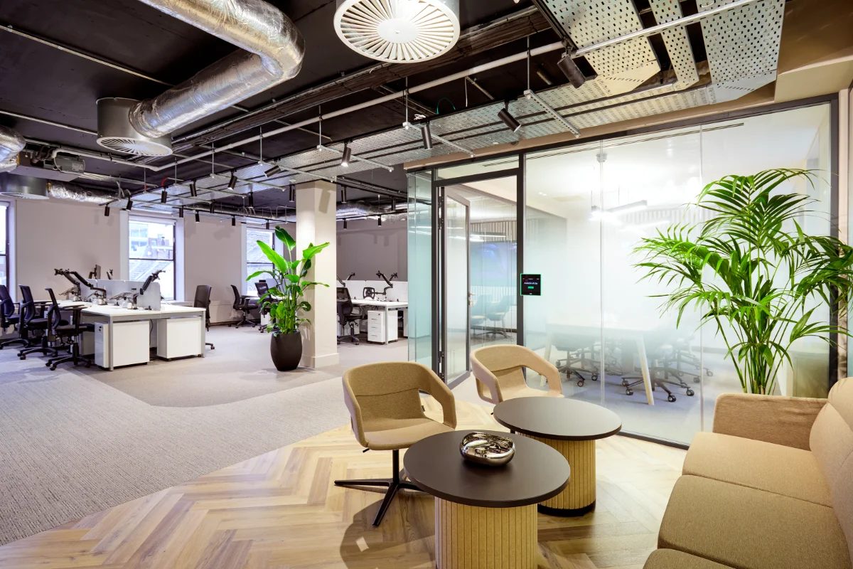 Completed office fit-out for Focus Capital Partners in Dublin
