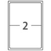 2 Labels Per Sheet